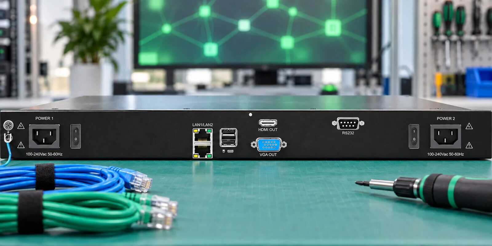 Evetron VHVFC централизует управление матричной KVM-системой