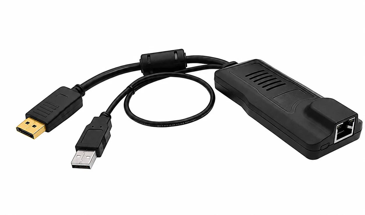 Cat. 5 KVM-адаптер Evetron KVMA CAT-DPU — основной вид устройства