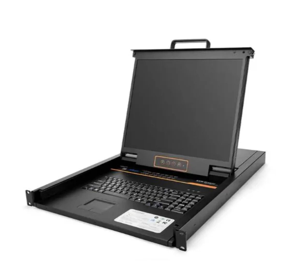 19-дюймовая 8-портовая VGA KVM-консоль Evetron RD V1908V-C
