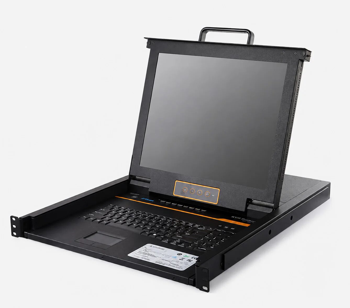 19-дюймовая 8-портовая IP KVM-консоль Evetron RD V1908V-IP